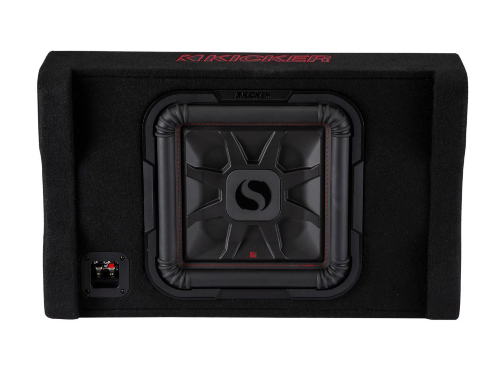 Kicker 12 inch L7T Down Firing Subwoofer Enclosure & GMD Amplifier Package