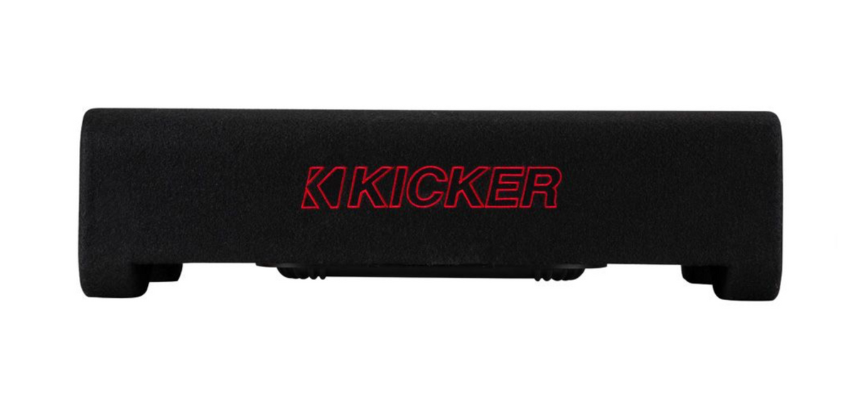 Kicker 12 inch L7T Down Firing Subwoofer Enclosure & GMD Amplifier Package