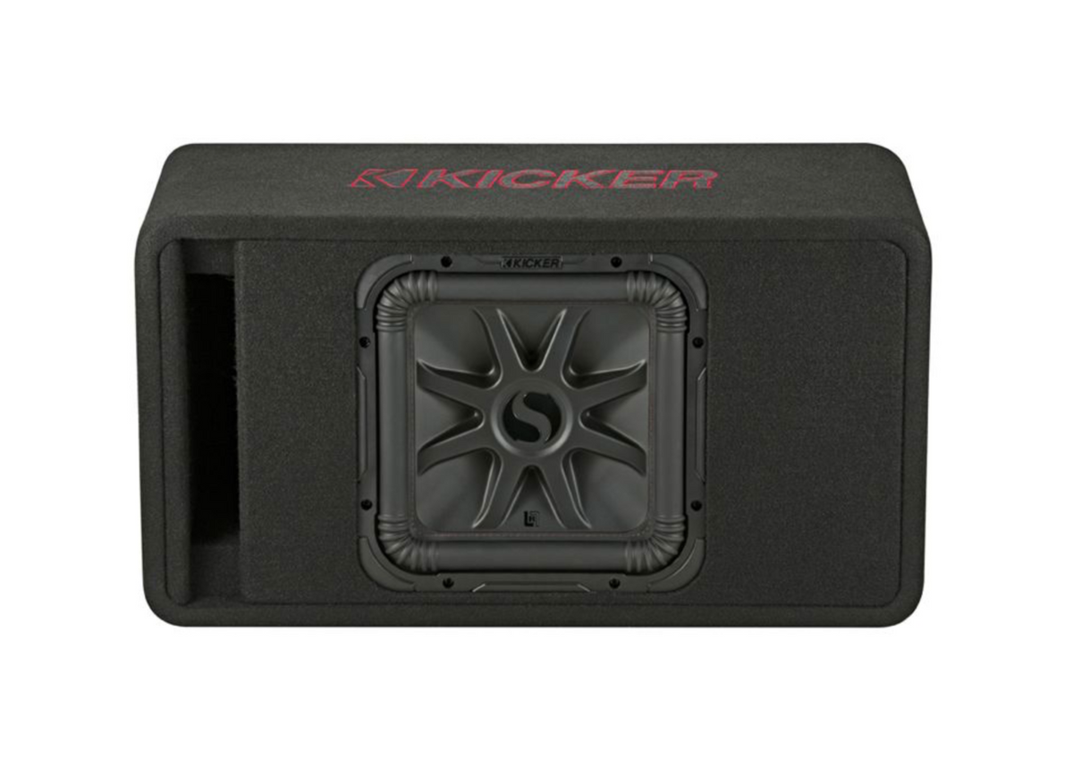 Kicker L7R 12" Ported Loaded Enclosure & Amplifier Package 600W RMS