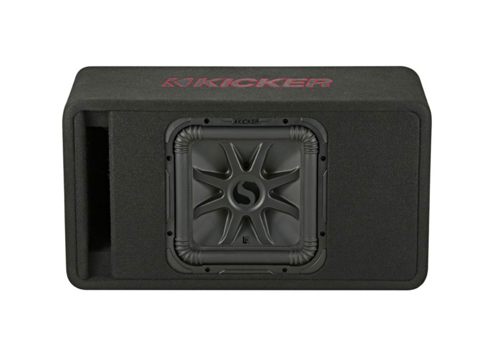 Kicker L7R 12" Ported Loaded Enclosure & Amplifier Package 600W RMS