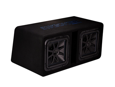 Kicker Solo-Baric L7 Twin 12" Ported Loaded Subwoofer Enclosure 1500W RMS
