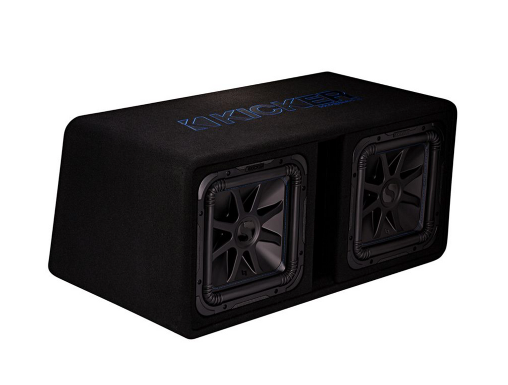 Kicker Solo-Baric L7 Twin 12" Ported Loaded Subwoofer Enclosure Powered Amplified Package 3000W