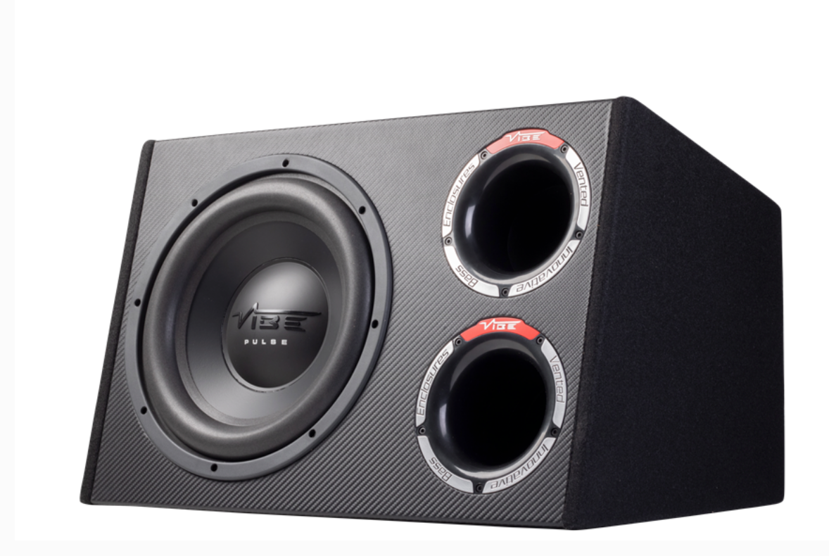 Vibe PULSECBR12A-V4 - 12" Active DSP Vented Bass Enclosure 1050W