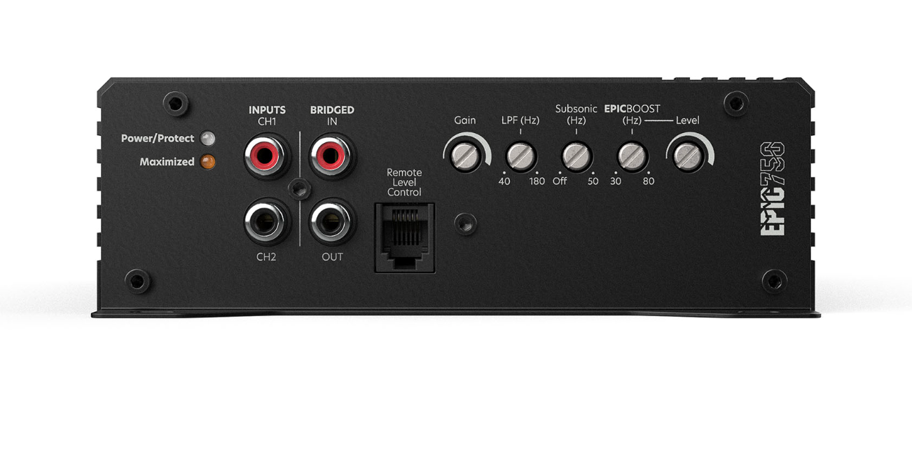 AudioControl EPIC750 - Epic Series MonoBlock Car Amplifier Class D 750W RMS