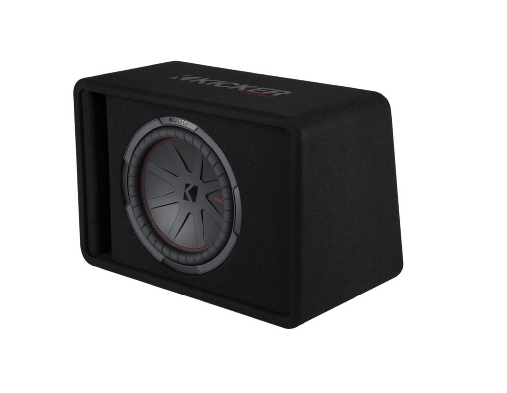 Kicker CompR 12" Ported Loaded Subwoofer Enclosure 1000W