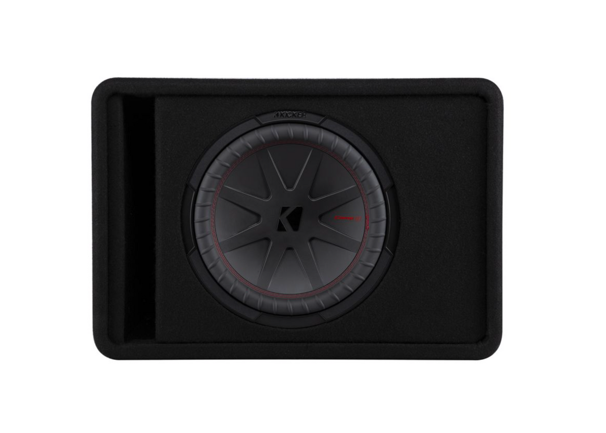 Kicker CompR 12" Ported Loaded Subwoofer Enclosure 1000W