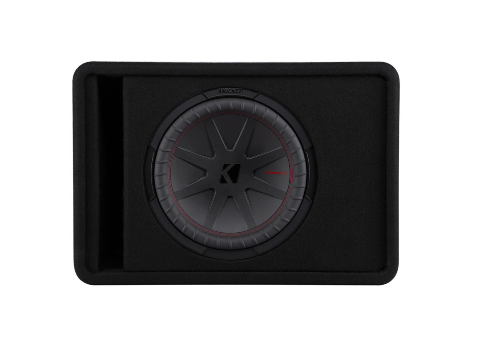 Kicker CompR 12" Ported Loaded Subwoofer Enclosure 1000W