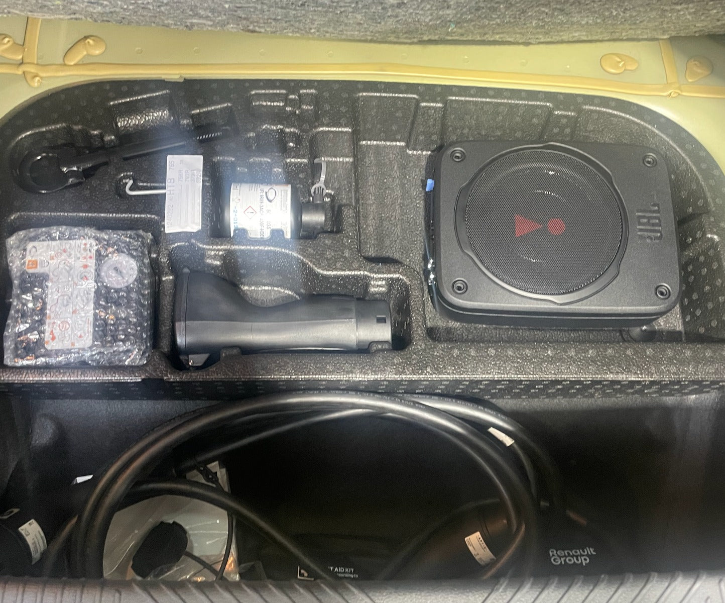 JBL Basspro Lite Subwoofer Upgrade for Renault 5 E-Tech