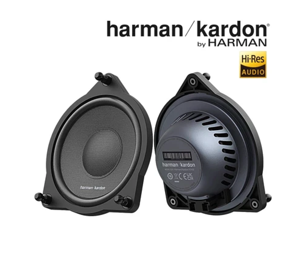 Harmon Kardon FIT 4SF - Fit Series 4 Inch Mid Range Car Speakers for Mercedes (Plug & Play)