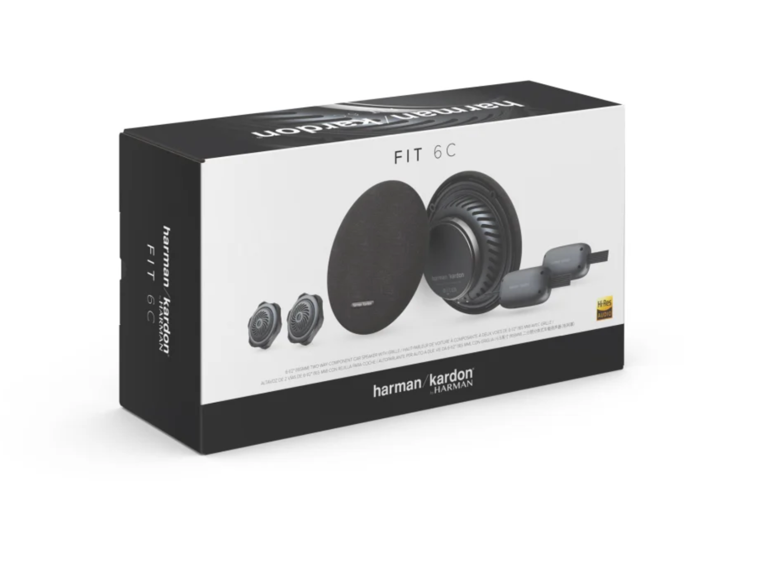 Harman Kardon FIT 6C - 6.5 Inch 2-Way Component Car Speakers 400W
