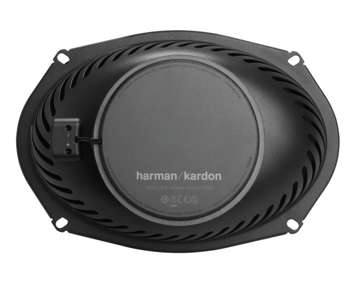Harman Kardon FIT 96M 6x9 Inch 3-Way Coaxial Car Speakers 440W