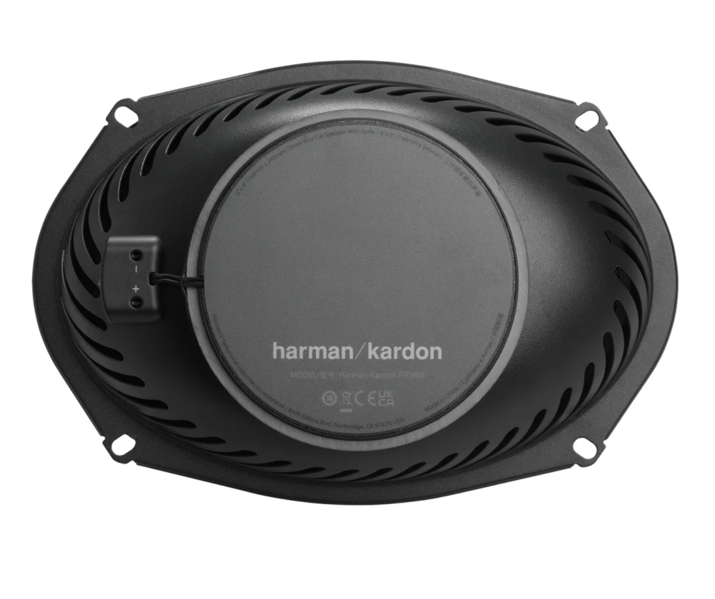 Harman Kardon FIT 96M 6x9 Inch 3-Way Coaxial Car Speakers 440W