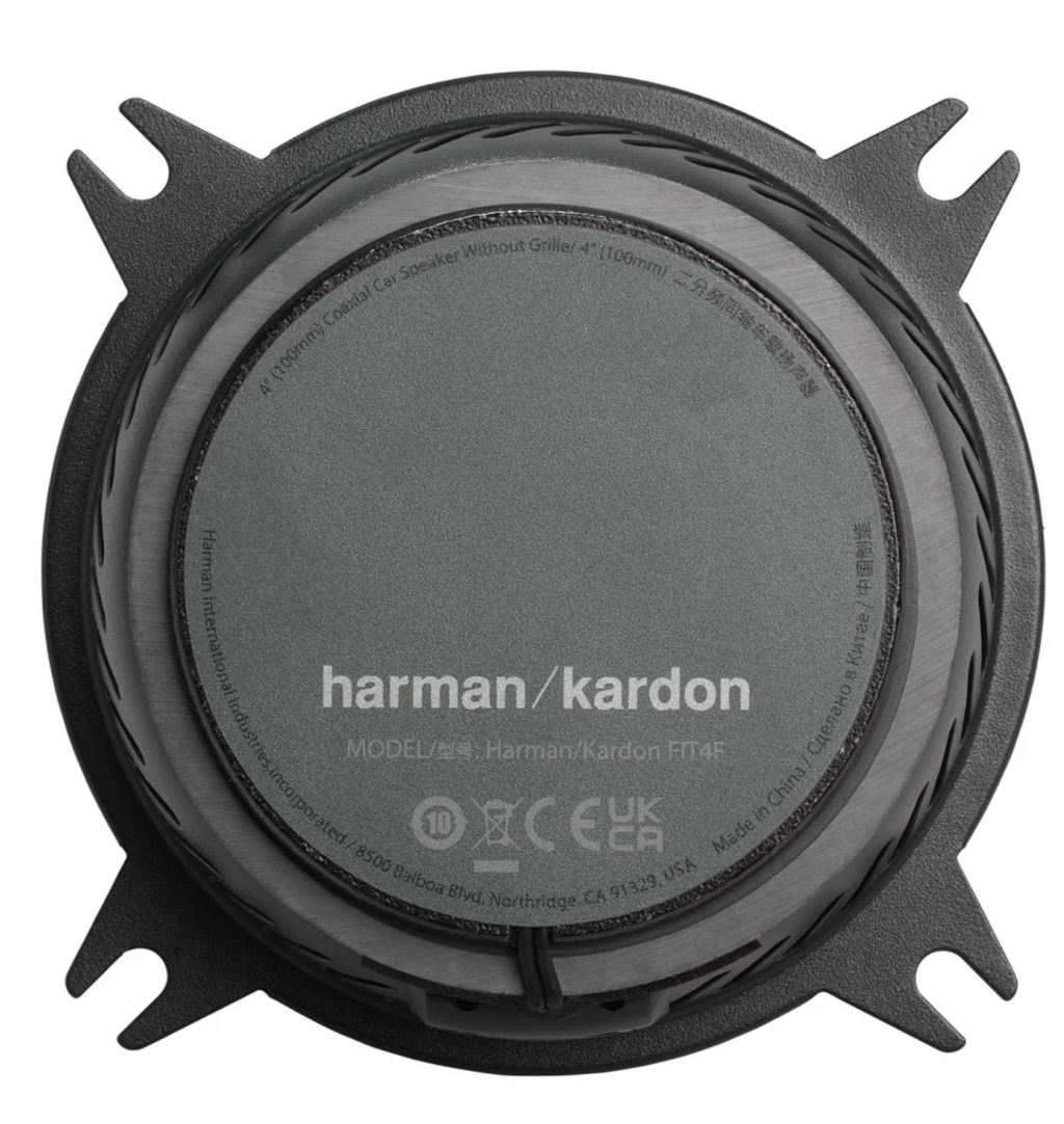 Harmon Kardon FIT 4F - Fit Series 4 Inch Coaxial 2-Way Car Coaxial Speakers