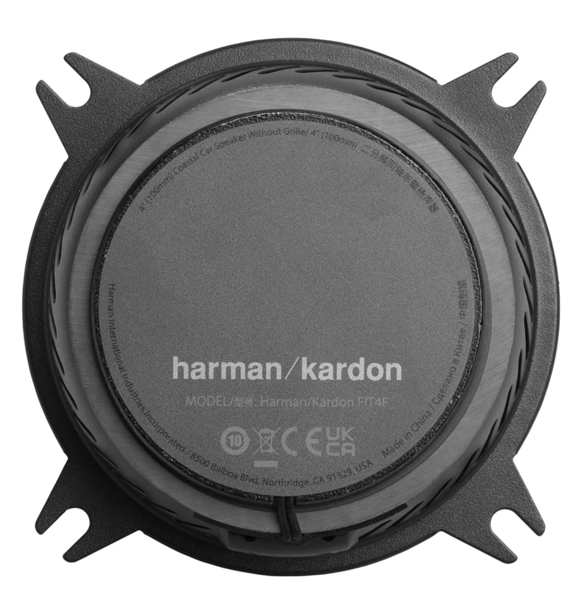 Harmon Kardon FIT 4F - Fit Series 4 Inch Coaxial 2-Way Car Coaxial Speakers
