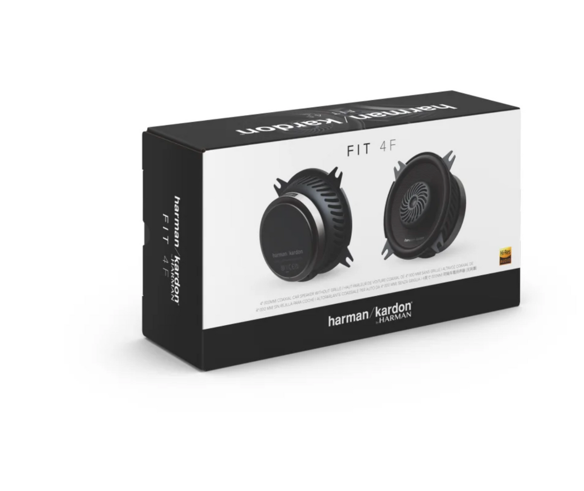 Harmon Kardon FIT 4F - Fit Series 4 Inch Coaxial 2-Way Car Coaxial Speakers