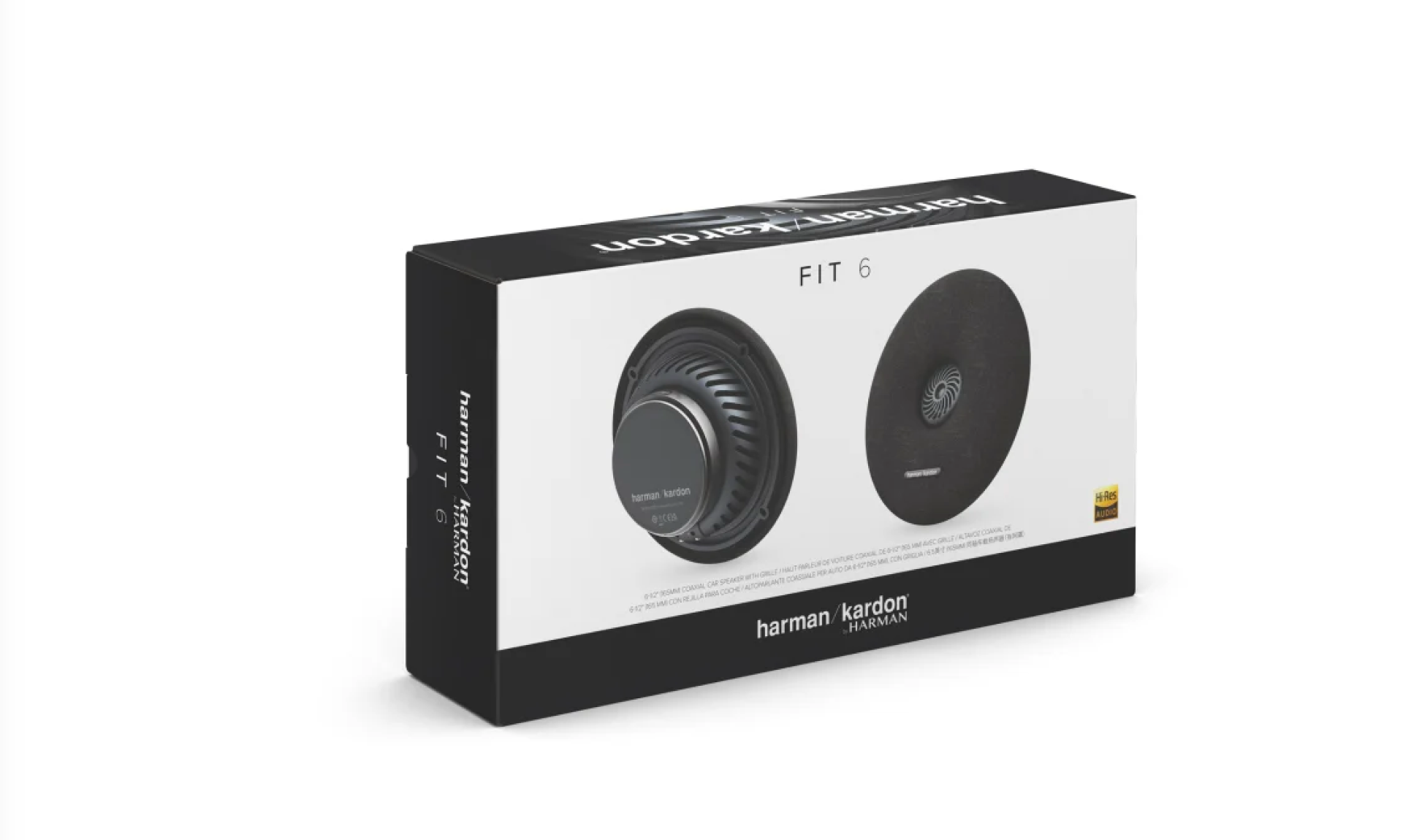 Harman Kardon FIT 6F - Fit Series 2-Way 6.5 Inch Hi-Res Car Coaxial Speakers 360W