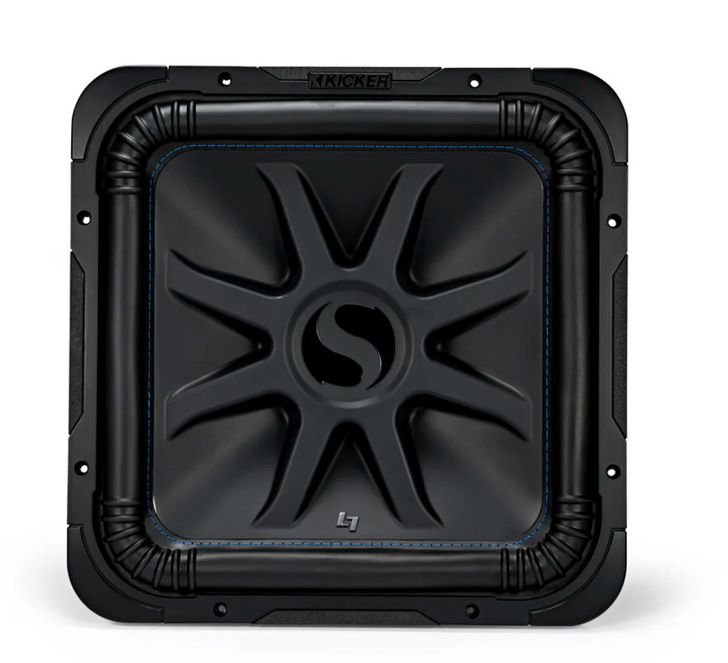 Kicker L7S152 Solo-Baric L7S 15" Square Dual Voice Coil Subwoofer - 2 Ohm