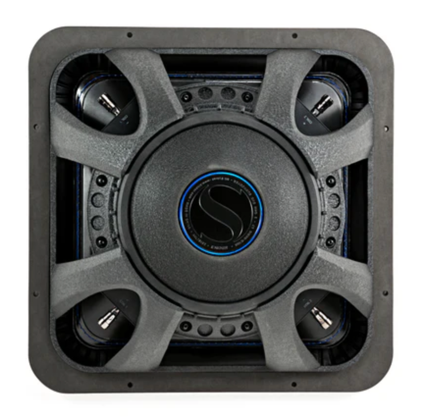 Kicker L7S152 Solo-Baric L7S 15" Square Dual Voice Coil Subwoofer - 2 Ohm