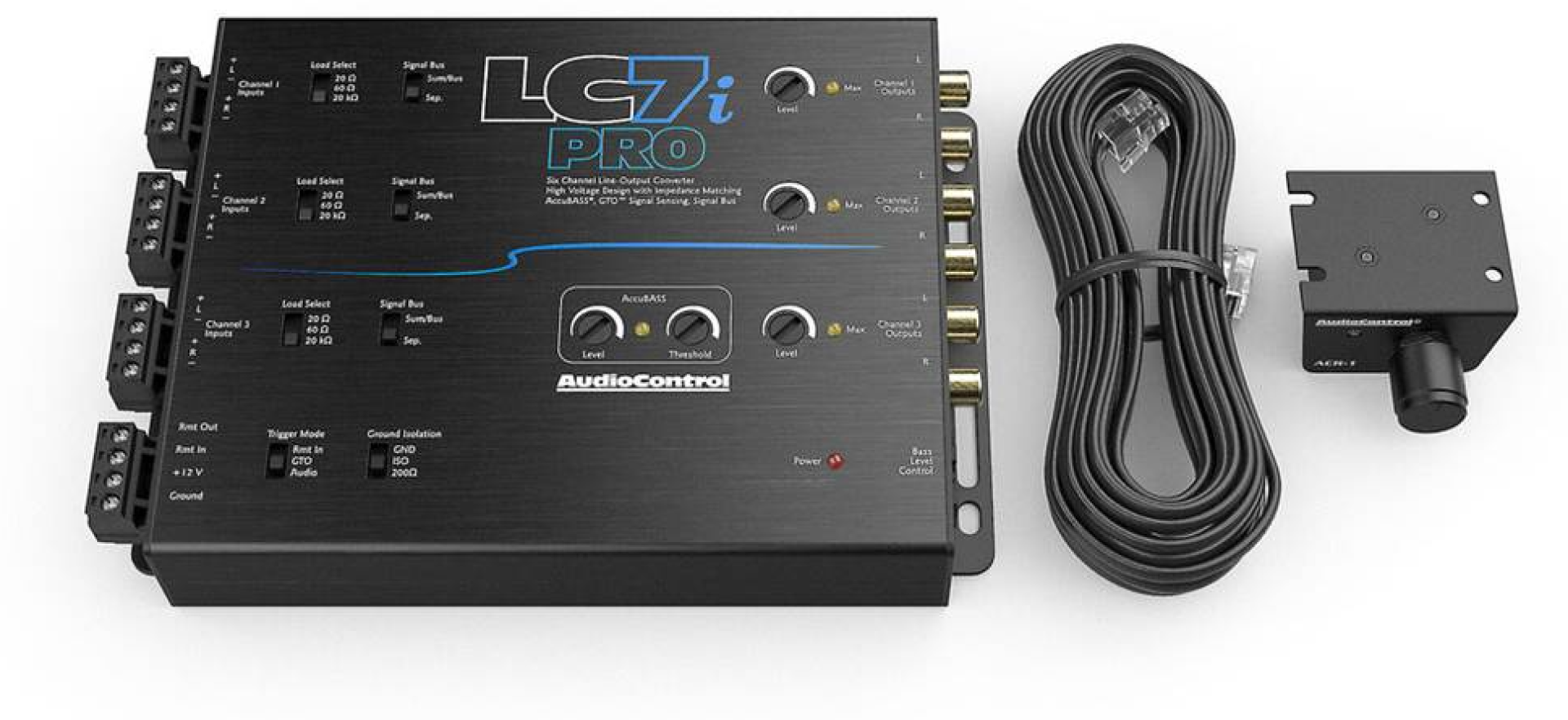 AudioControl LC7iPRO 6-Channel Line Output Converter w/AccuBASS