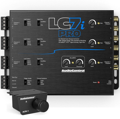 AudioControl LC7iPRO 6-Channel Line Output Converter w/AccuBASS
