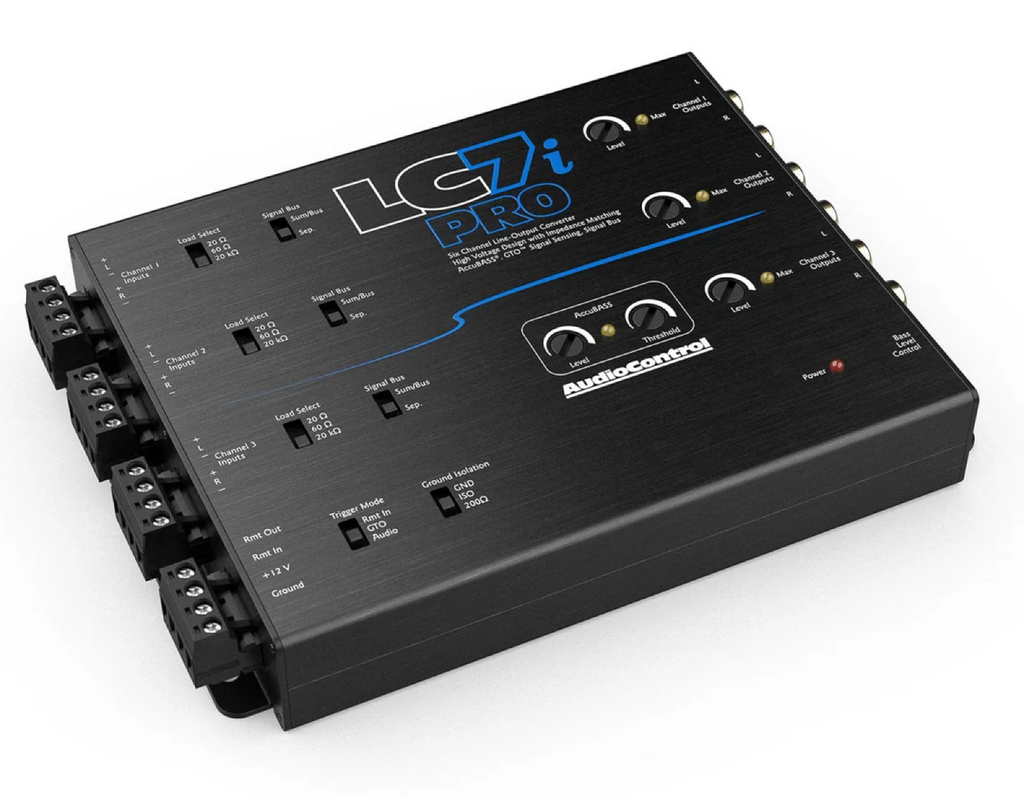 AudioControl LC7iPRO 6-Channel Line Output Converter w/AccuBASS