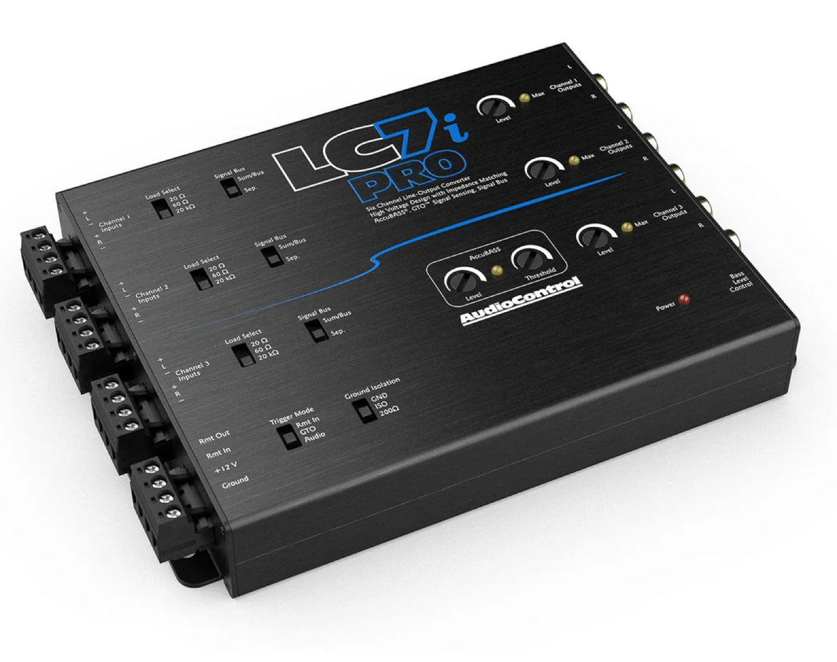 AudioControl LC7iPRO 6-Channel Line Output Converter w/AccuBASS