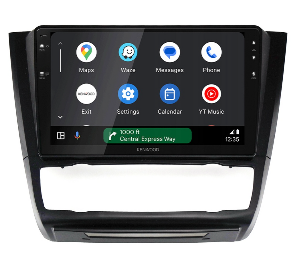 BMW Kenwood DMX80AXS - 9 Inch Wireless CarPlay Android Auto Bluetooth Mirroring Screen