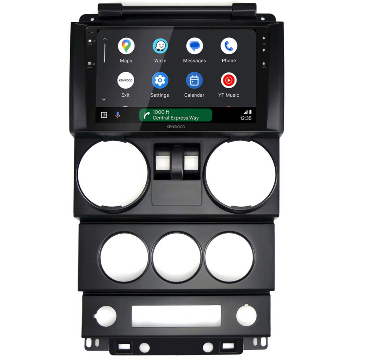 JEEP Wrangler Kenwood DMX80AXS 9 Inch Wireless CarPlay Android Auto Bluetooth Mirroring Screen