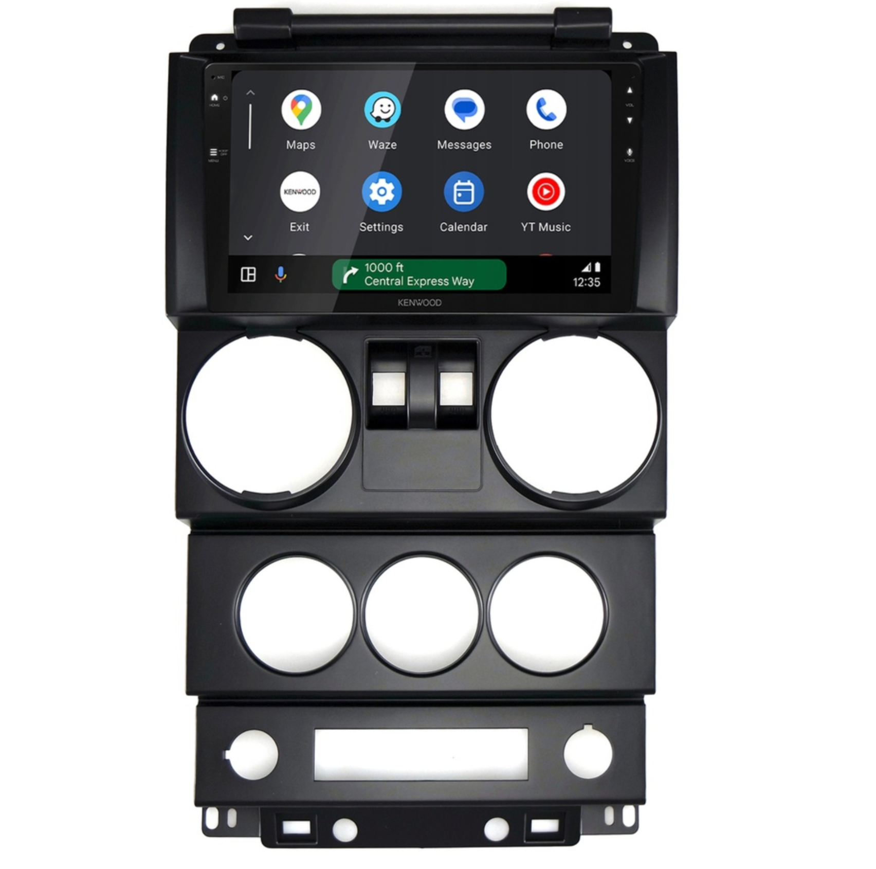 JEEP Wrangler Kenwood DMX80AXS 9 Inch Wireless CarPlay Android Auto Bluetooth Mirroring Screen