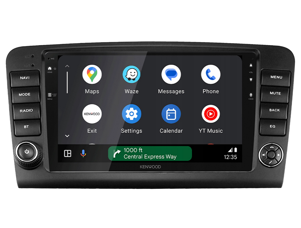 Mercedes Kenwood DMX80AXS 9 Inch Wireless CarPlay Android Auto Bluetooth Mirroring Screen