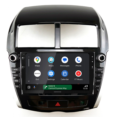Mitsubishi ASX 2013-2018 Kenwood DMX80AXS 9 Inch Wireless CarPlay Android Auto Bluetooth Mirroring Screen