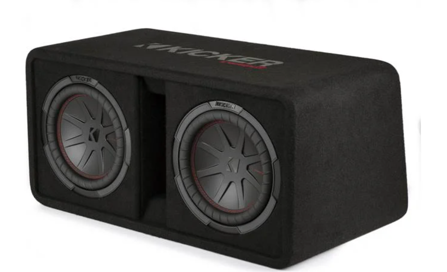 Kicker 48DCWR102 - Dual 10" CompR Subwoofer Enclosure 1600W