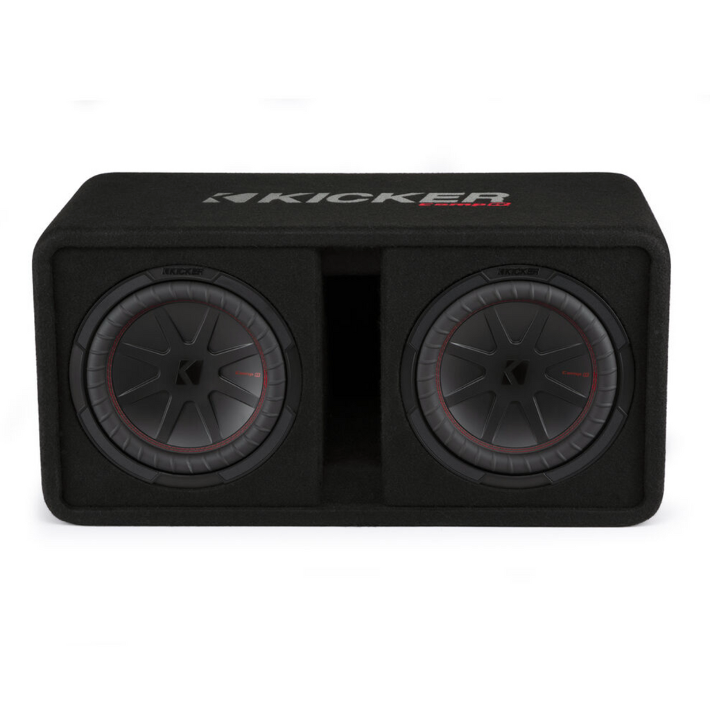 Kicker 48DCWR102 - Dual 10" CompR Subwoofer Enclosure 1600W