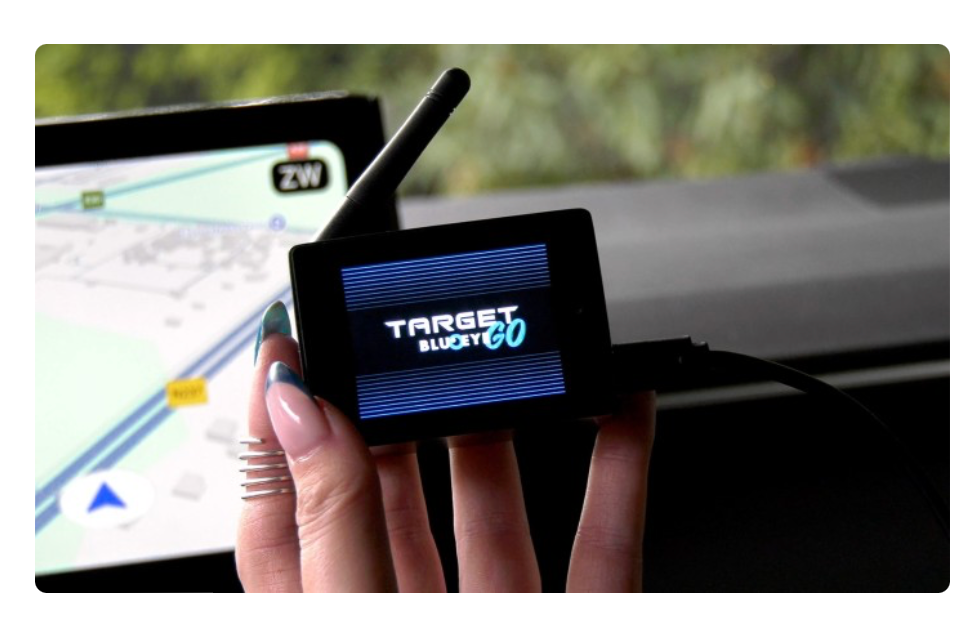TARGET BLU EYE GO - Emergency Vehicle & Tetra Radio Detection / Early Warning - Portable (OPEN BOX)