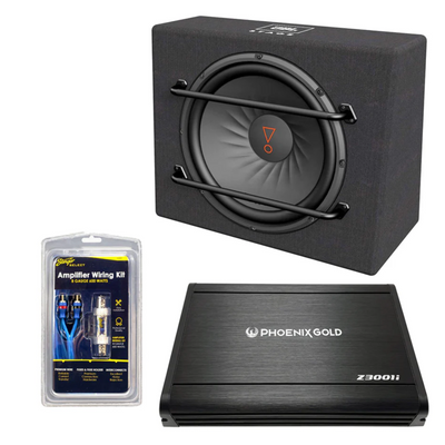 JBL Stage 1200S 12" 1000w Sealed Enclosure Amplified Package 600w