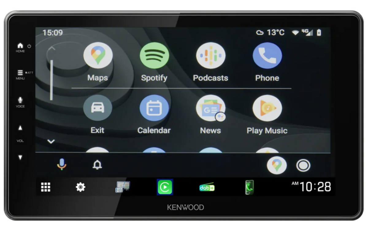 Kenwood DMX-F920DS - 9 Inch Floating HD Wireless Carplay Android Auto BT DAB Screen Stereo