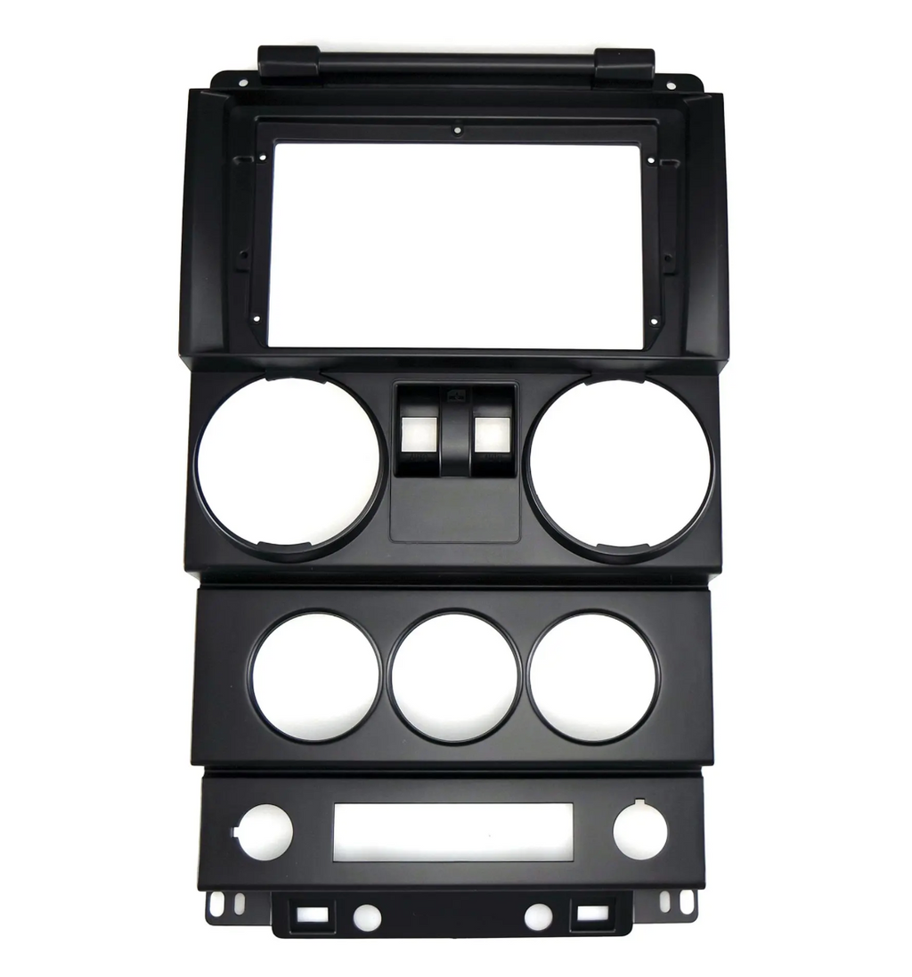 F9JP1K Jeep Wrangler Rubicon 2008-2010 Complete 9 Inch Stereo Fitting Kit