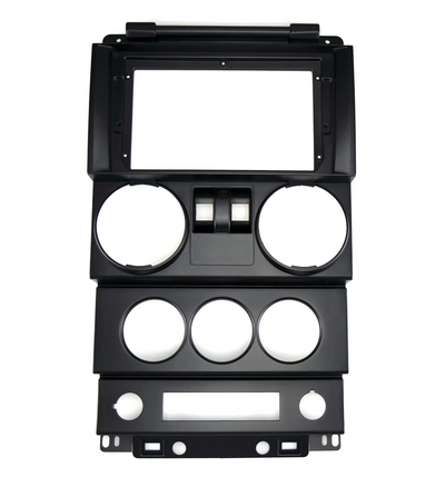 F9JP1K Jeep Wrangler Rubicon 2008-2010 Complete 9 Inch Stereo Fitting Kit