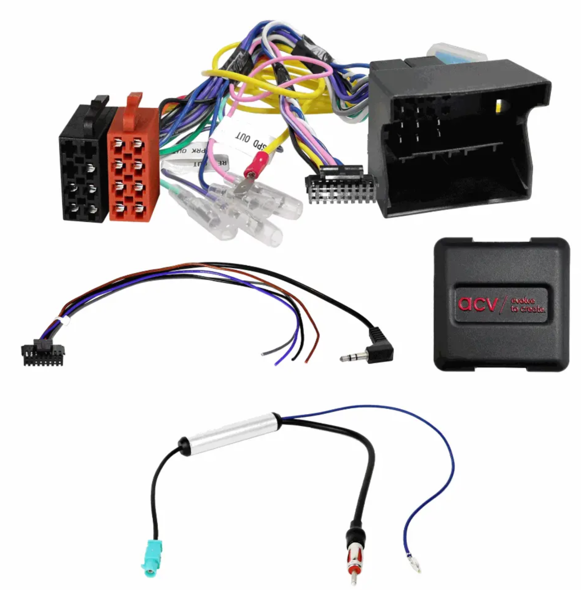 F9MC4K Mercedes C Class W204 2007-2011 Complete 9 Inch Stereo Fitting Kit