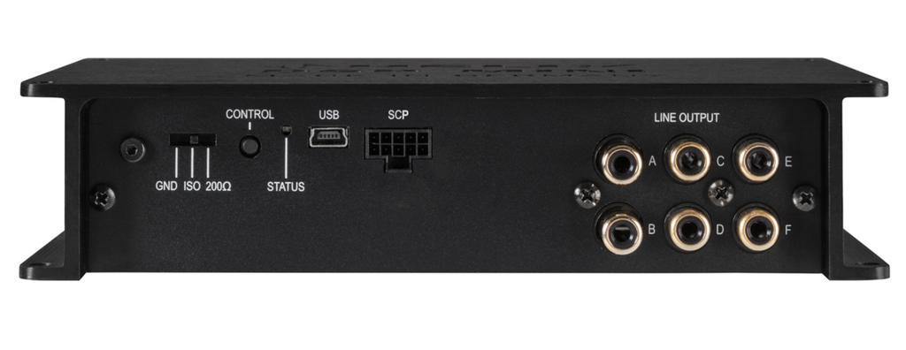 HELIX-DSP MINI MK2 Digital High-Res 6-channel signal processor with 96 kHz / 24 Bit signal path