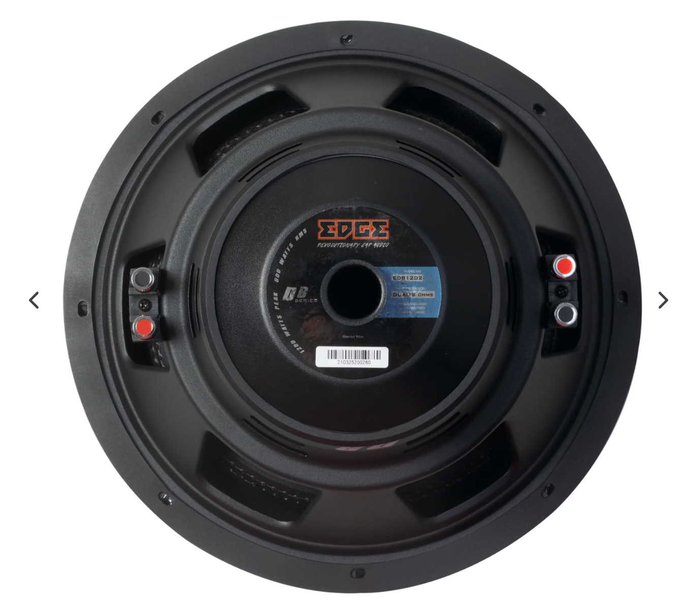 Edge EDB10D2-E3 - 10 inch Car Subwoofer 1200W