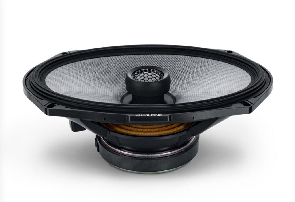 Alpine R2-S69 - 6x9" (16cm x 24cm) 2-Way R-Series Coaxial Shelf Speakers 300W