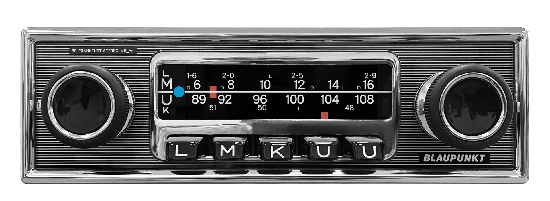 Blaupunkt Frankfurt Stereo MB Retro Car Radio Bluetooth DAB USB Stereo