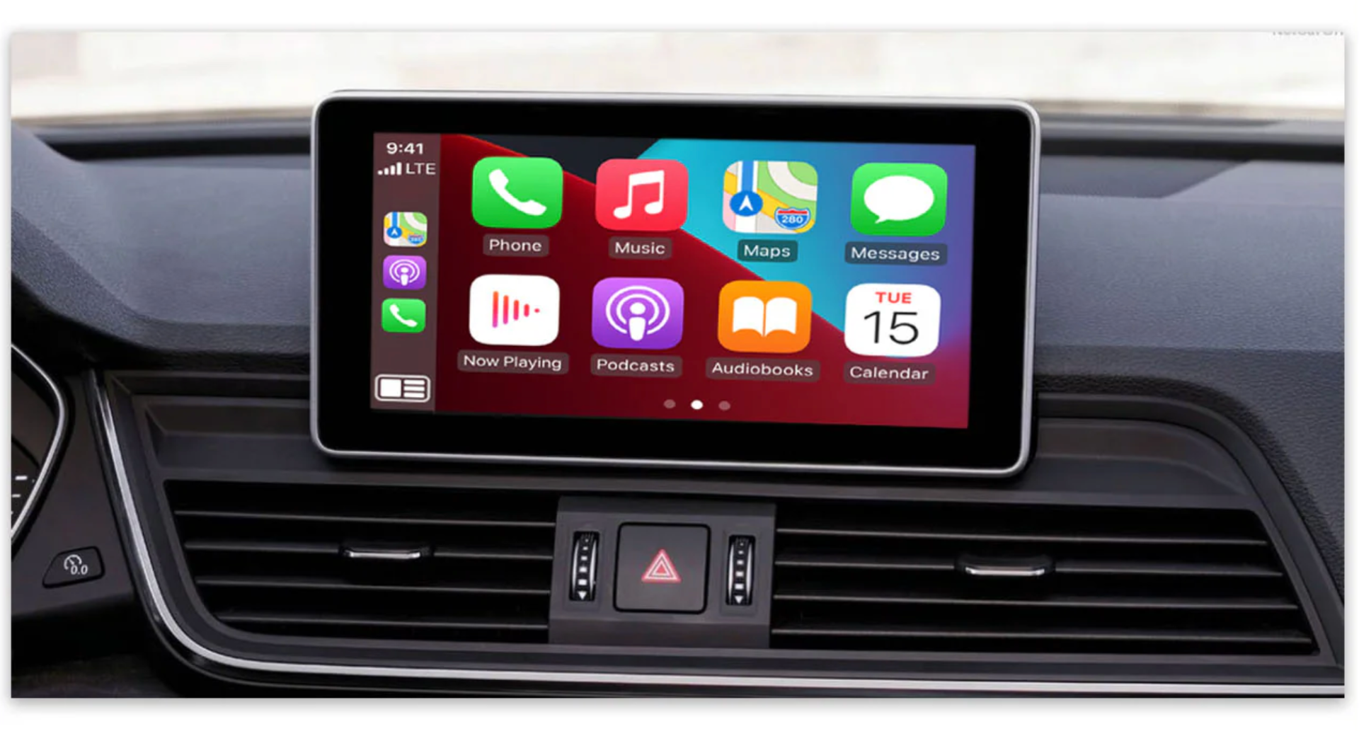 Audi A6 A7 with the MIB 7" Monitor Wireless CarPlay/Android Auto Add on Interface