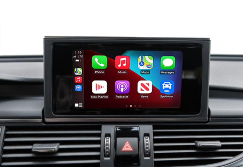 Audi A6 S6 A7 S7 with RMC Wireless CarPlay/Android Auto Add on Interface