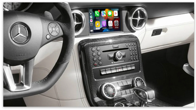 Mercedes SLS 2010-2014 with NTG4 Wireless CarPlay/Android Auto Add on Interface
