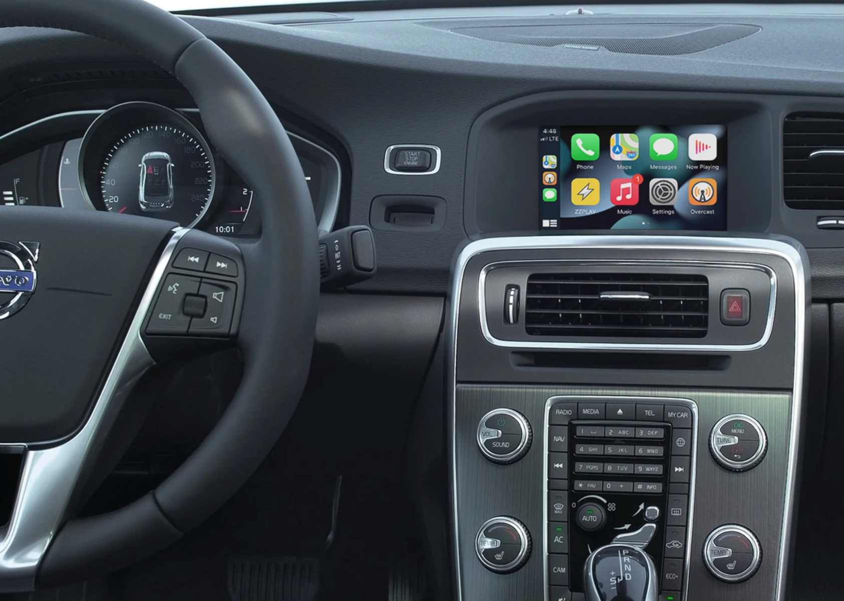 Volvo V40 V60 S60 S80 XC60 Wireless CarPlay/Android Auto Add on Interface
