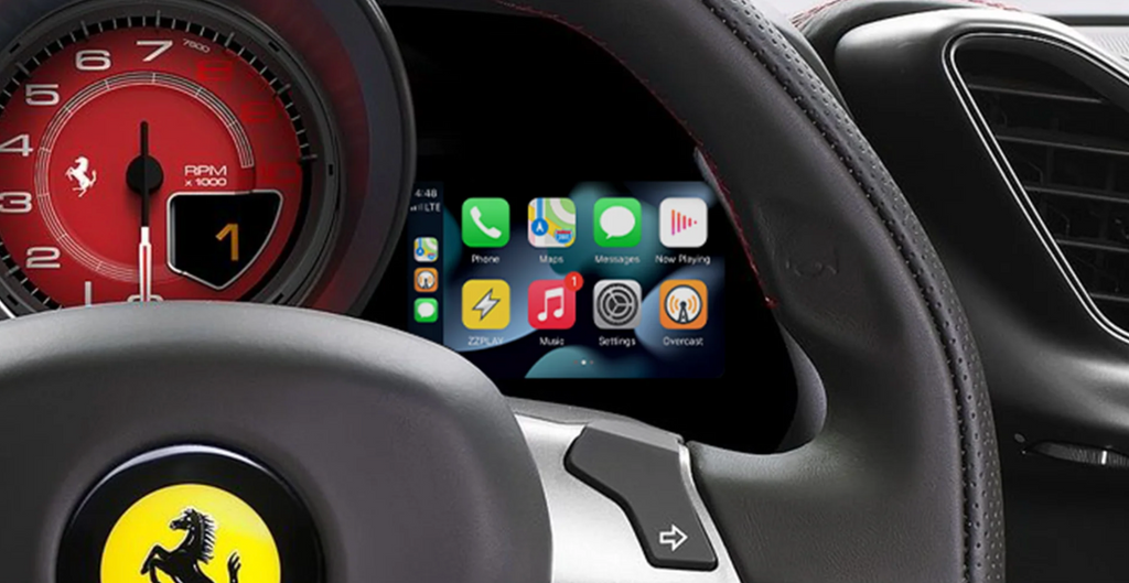 Ferrari 488 & F12 2012-2022 Wireless CarPlay/Android Auto Add on Interface