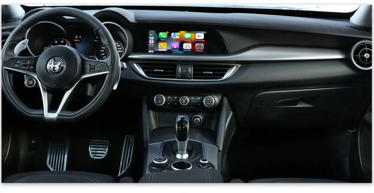 Alfa Romeo Giulia Stelvio Wireless CarPlay/Android Auto Add on Interface