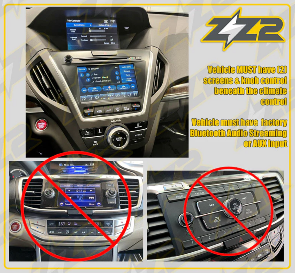 Honda Accord Odyssey Wireless CarPlay/Android Auto Add on Interface